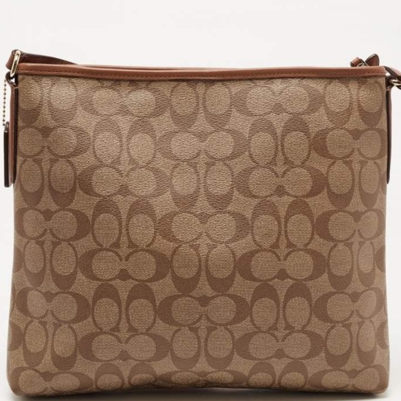 Coach Varsity Stripe Monogram Crossbody Bag - Picture 2 of 7